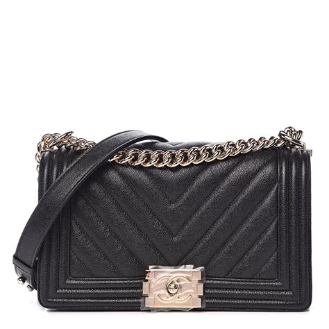 chanel chevron caviar boy|The Ultimate Guide to the Chanel Boy Bag .